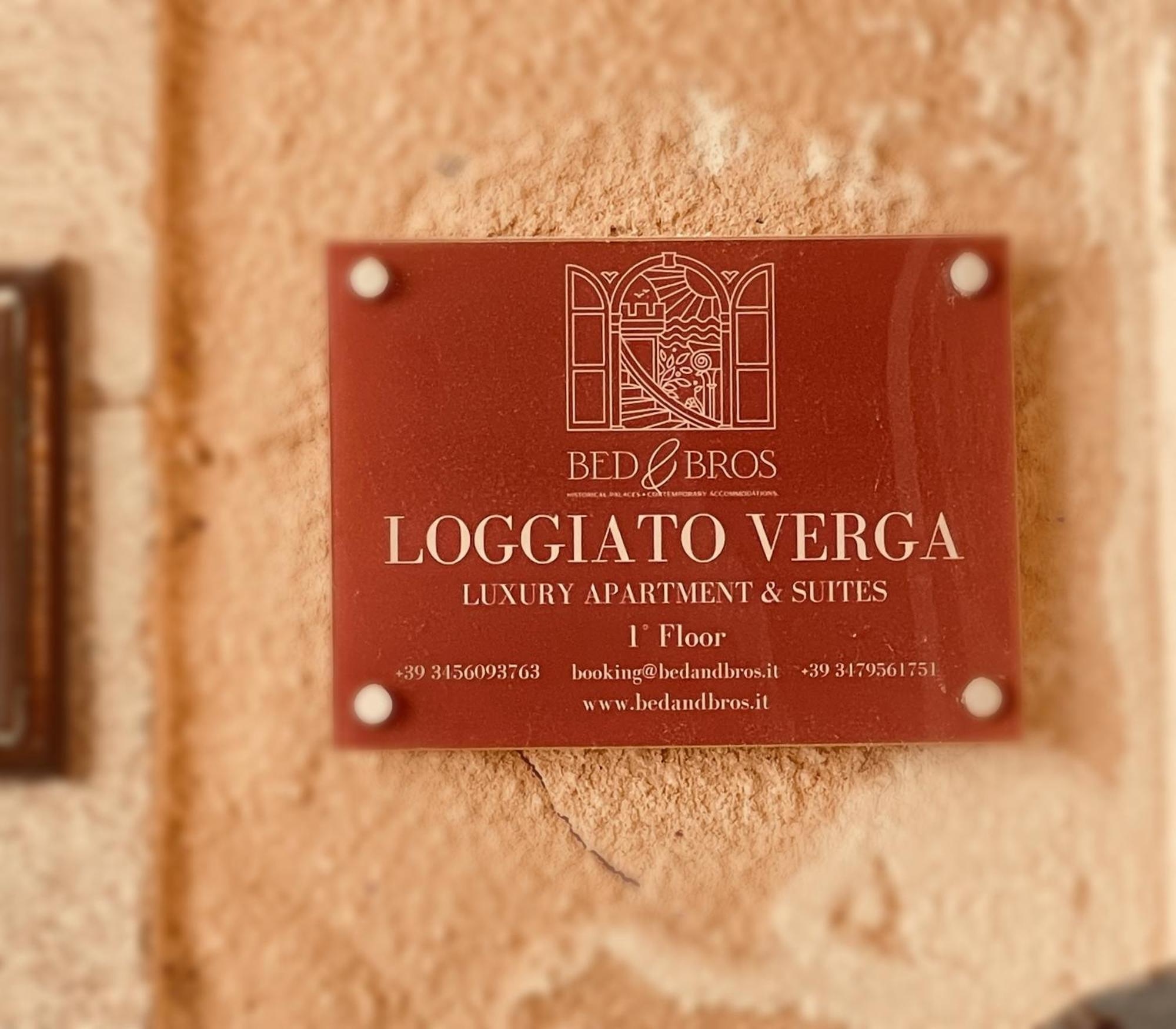 Loggiato Verga Luxury By Bed&Bros سيراكوزا المظهر الخارجي الصورة